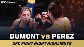 UNANIMOUS DEC 💪 | Norma Dumont vs. Ailin Perez | UFC Fight Night Mini Fight Highlights
