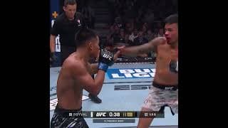 The last minute of the Royval vs Van fight 👊 #ufc317