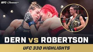 DOMINANT 🙌 | Mackenzie Dern vs. Gillian Robertson | UFC 330 Mini Fight Highlights