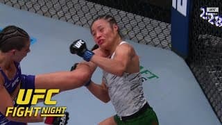 Fatima Kline opens up #UFCNashville with head-kick KO | ESPN MMA