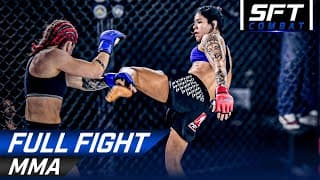 Denise Gomes Before the UFC!  Striker vs Submission Specialist | SFT COMBAT 28 Full Fight