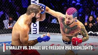 UFC Freedom 250 Highlights: Sean O'Malley vs. Aiemann Zahabi | ESPN MMA