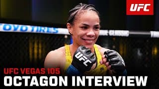 Dione Barbosa Octagon Interview | UFC Vegas 105