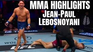 Jean-Paul Lebosnoyani MMA HIGHLIGHTS 2026 | Professional 9-2 Fighter & UFC Prospect | DWCS | LFA