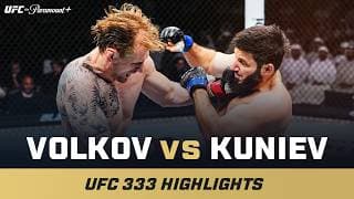 DECISION WIN 💪 | Alexander Volkov vs. Rizvan Kuniev | UFC 333 Mini Fight Highlights