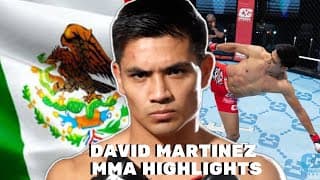 Mexican Knockout Artist David Martinez MMA Highlights. #mma #knockoutcity #UFC