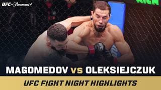 ROUND 1 SUB 😳 | Abus Magomedov vs Michal Oleksiejczuk | UFC Fight Night Mini Fight Highlights