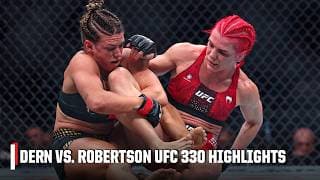 UFC 330 Highlights: Mackenzie Dern vs. Gillian Robertson | ESPN MMA