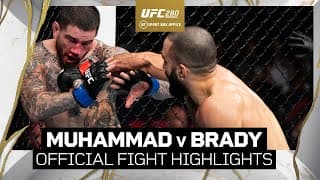 Muhammad v Brady Official Fight Highlights | Remember The Name As Muhammad Produces Stunning Display