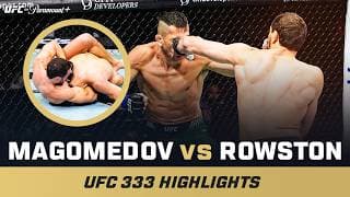 ROUND 1 SUB 💪 | Abus Magomedov vs. Cam Rowston | UFC 333 Mini Fight Highlights