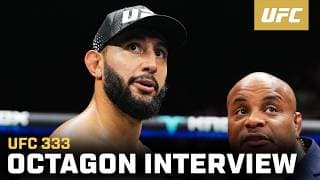 Dominick Reyes Octagon Interview | UFC 333