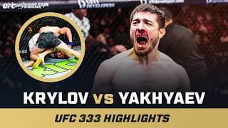 ROUND 1 SUB 😤 | Nikita Krylov vs. Abdul Rakhman Yakhyaev | UFC 333 Mini Fight Highlights