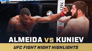UNANIMOUS DECISION 😤 | Jailton Almeida vs. Rizvan Kuniev | UFC Fight Night Mini Fight Highlights