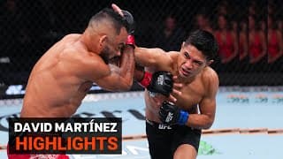 David Martinez UFC Highlights 2026 HD