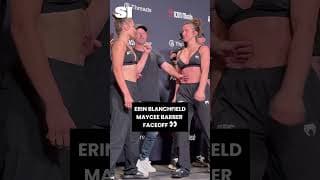 Erin Blanchfield & Maycee Barber Have INTENSE Faceoff 😳 | Sports Illustrated
