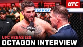Allen Frye Jr. Octagon Interview | UFC Vegas 122