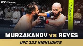 ROUND 1 KO 😲 | Azamat Murzakanov vs. Dominick Reyes | UFC 333 Mini Fight Highlights