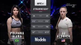 Polyana Viana vs JJ Aldrich