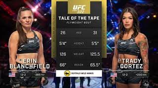 Erin Blanchfield vs Tracy Cortez Full Fight