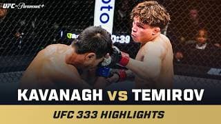 ROUND 1 TKO 🤯 | Lone'er Kavanagh vs. Ramazan Temirov | UFC 333 Mini Fight Highlights