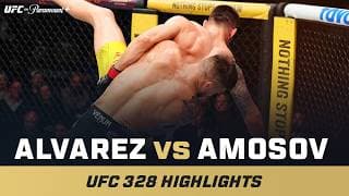 CRAZY SUB 😳 | Joel Alvarez vs. Yaroslav Amosov | UFC 328 Mini Fight Highlights