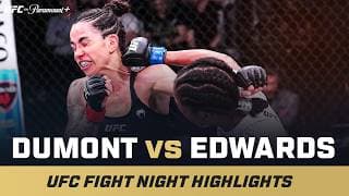 UNANIMOUS DEC | Norma Dumont vs. Joselyne Edwards | UFC Fight Night Mini Fight Highlights