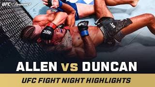ROUND 5 SUB 💪 | Brendan Allen vs. Christian Leroy Duncan | UFC Fight Night Mini Fight Highlights