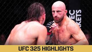 Alexander Volkanovski vs Diego Lopes Highlights 👊 | UFC 325
