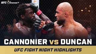 UNANIMOUS DEC 😯 | Jared Cannonier vs. Christian Leroy Duncan | UFC Fight Night Mini Fight Highlights