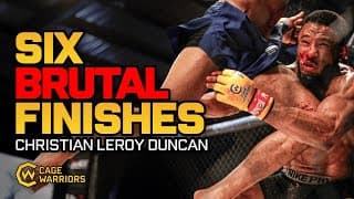 Christian Leroy Duncan's CRAZY Highlight Reel in Cage Warriors | #UFCVegas109