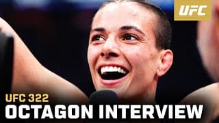 Fatima Kline Octagon Interview | UFC 322