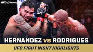 CRAZY FIGHT 😮 | Anthony Hernandez vs. Gregory Rodrigues | UFC Fight Night Mini Fight Highlights