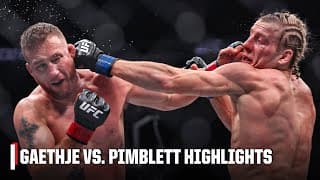 UFC 324 Highlights 👊 Justin Gaethje vs. Paddy Pimblett | ESPN MMA