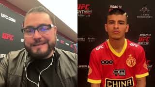Nilson Rojas debuta en UFC Shanghai