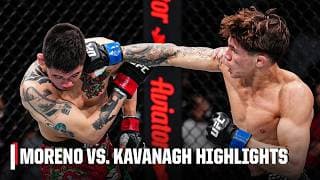 Brandon Moreno vs. Lone’er Kavanagh Highlights from #UFCMexico | ESPN MMA