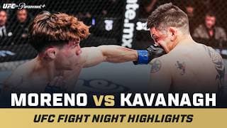 5-ROUND DEC 😧 | Brandon Moreno vs. Lone'er Kavanagh | UFC Fight Night Mini Fight Highlights