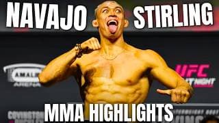 Navajo Stirling MMA HIGHLIGHTS 2026 | Professional 8-0 Fighter UFC Prospect Hex Fight Series | DWCS
