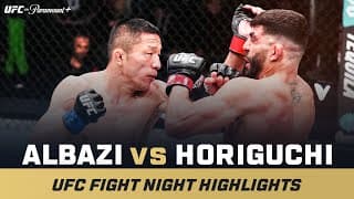 UNANIMOUS DECISION 🚨 | Amir Albazi vs Kyoji Horiguchi | UFC Fight Night Mini Fight Highlights