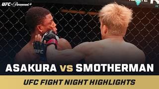 CRAZY KO 😮 | Kai Asakura vs. Cameron Smotherman | UFC Fight Night Mini Fight Highlights
