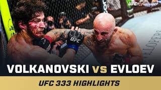 AND STILL 😤 | Alexander Volkanovski vs. Movsar Evloev | UFC 333 Mini Fight Highlights