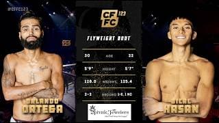 Bilal Hasan vs. Orlando Ortega | Full Fight Replay | CFFC 123