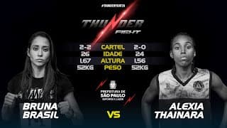 Thunder Fight 20 - Bruna Brasil vs Alexia Thainara