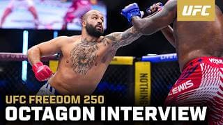 Josh Hokit Octagon Interview | UFC Freedom 250