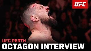 Brando Peričić Octagon Interview | UFC Perth