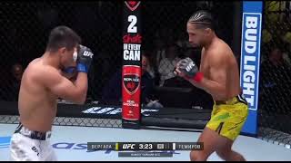 Ramazon Temirov UFC debyut to'liq jangi.💥❤️‍🔥🥇👊✊️