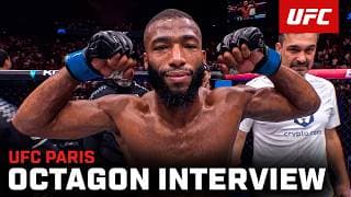 Salahdine Parnasse Octagon Interview | UFC Paris