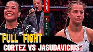 Tracy Cortez vs Jasmine Jasudavicius | UFC Women’s Flyweight Fight Highlights