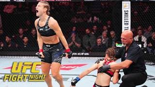 Manon Fiorot makes quick work of Jasmine Jasudavicius at #UFCVancouver | ESPN MMA