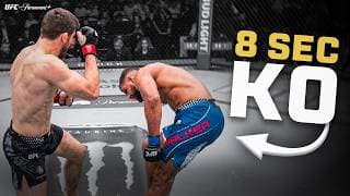 7th Fastest KO in UFC History! | Abdul Rakhman Yakhyaev vs Julius Walker | UFC Fight Night Baku