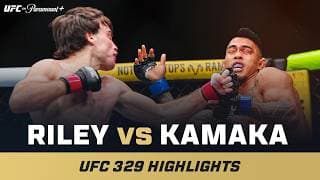 ROUND 1 TKO 💥 | Luke Riley vs. Kai Kamaka III | UFC 329 Mini Fight Highlights